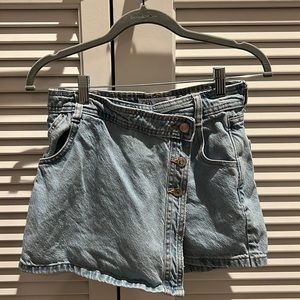 Zara Denim Skort